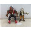 Image 1 : TMNT Warthog and Rhinoceros Figures, Tallest 14"