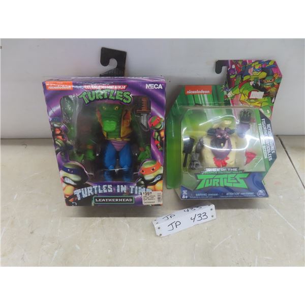 Rise of the TMNT Figures and Leatherhead Figure