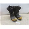 Image 1 : Dakota Steel-Toed Boots, Size 9 (Stitching on Back Has Let Go)