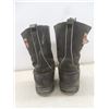 Image 4 : Dakota Steel-Toed Boots, Size 9 (Stitching on Back Has Let Go)