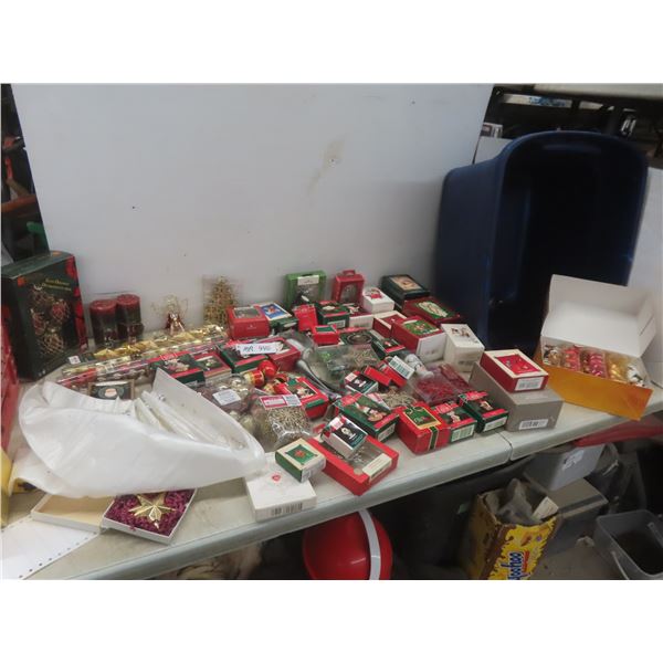 Christmas Ornaments, Candles, Hallmark Collectibles, Power Supply, Tote, and More