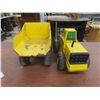 Image 2 : Two Tonka Vehicles (Dump Truck and Mighty Diesel Loader)
