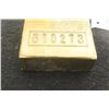 Image 4 : Vintage Souvenir Gold Bar Paperweight, 7" x 2.25", Just Over One Pound
