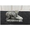 Image 2 : Vintage Soapstone Carving by Noted Inuit Artist Charlie Sheeguapik, 5" x 3.5", Signed