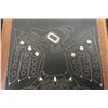 Image 2 : Vintage First Nations Tlingit Scrape Art Wall Hanging, 5 1/2" x 5 1/2", Signed