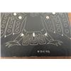 Image 3 : Vintage First Nations Tlingit Scrape Art Wall Hanging, 5 1/2" x 5 1/2", Signed