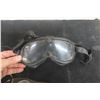 Image 2 : Two Vintage Pairs of Military Aviator Goggles
