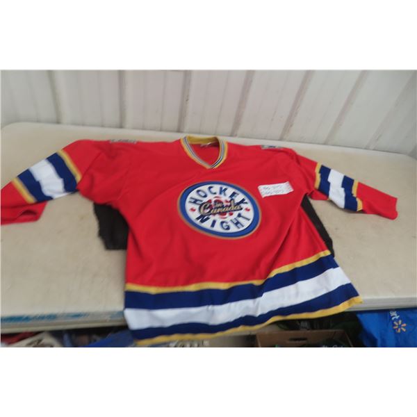 Vintage Hockey Night in Canada Men's Large Jersey
