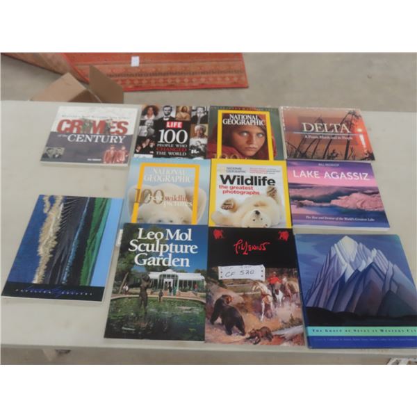 Magazines: National Geographic, Life, Coffee Table Books; The Group of Seven, Lake Agassiz and More