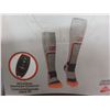 Image 7 : Merino Wool Heated Socks Size Medium, Garmin GPS, Two Thermometers and Monocular