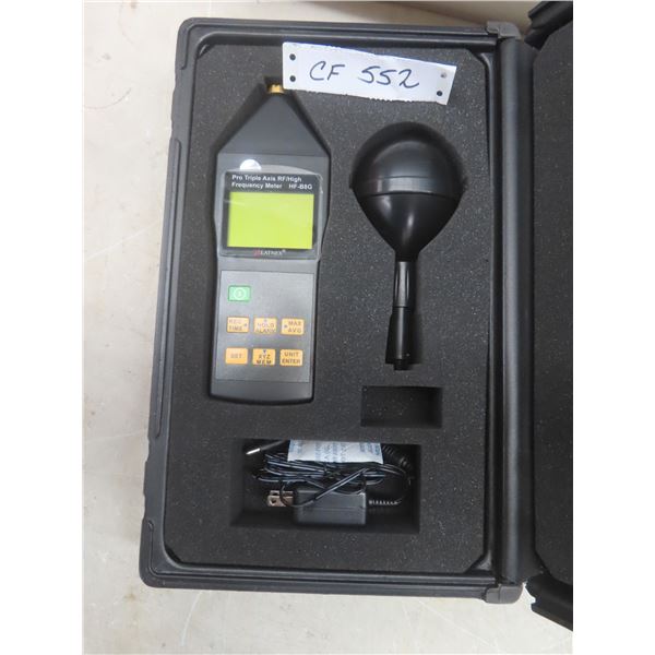 Latnex HF-B6G Professional Triple Axis RFI High Frequency Meter