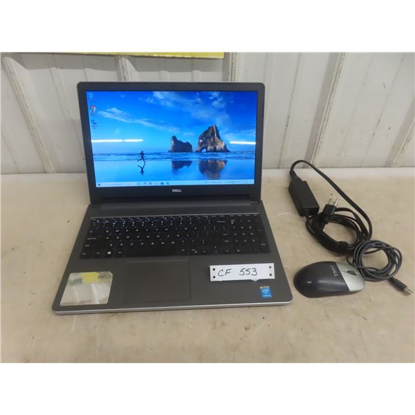 Dell Laptop with Windows 10 (Cannot Be Updated) with Mouse and Power Cord