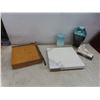 Image 1 : Marble Cutting Board, Paper Cutter, Urn, Vase +