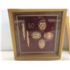 Image 6 : Franklin Carmichael Picture 12x10 and Ukrainian Easter Eggs Framed Display