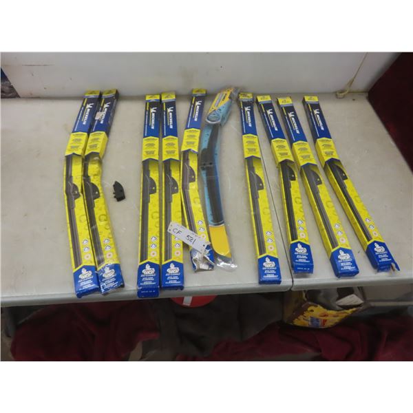 Ten Wiper Blades, 18–26" - New/Store Return