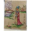 Image 6 : 1950s Oil on Canvas Tapestry 35" x 26"
