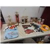 Image 1 : Snowmobile Trophies, Flags, Poster, FXR Lanyards, Peper Cub Cap with Pins