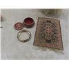 Image 11 : Shelf Décor: Brass Candle Holder, Candle Snuffer