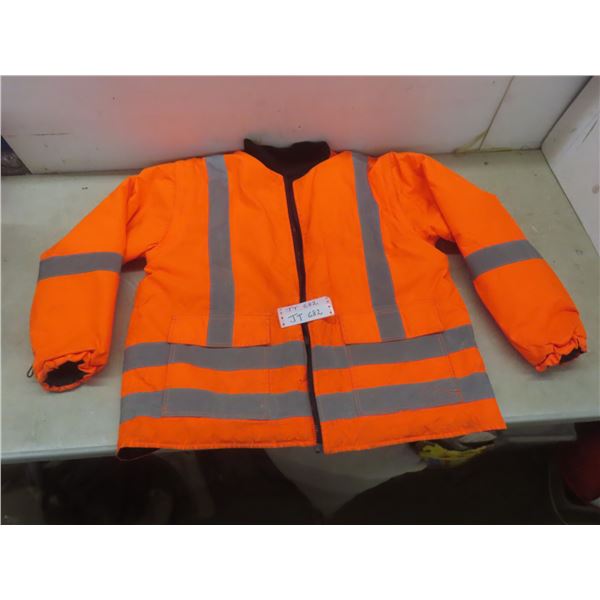 High Visibility Safety Jacket Size Large