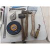 Image 2 : Hand Tools: Screwdrivers, Hatchet, Mallet, Metal Rulers, Chisel, Hole Saw, Fasteners +
