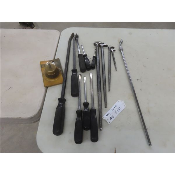 Pry Bars, Screwdrivers, Punches +