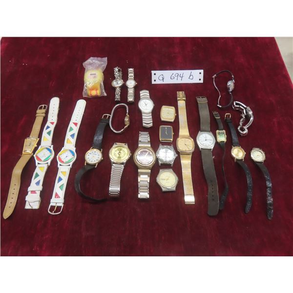 Collection of Watches Men's & Ladies