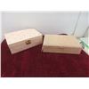 Image 12 : 2 Jewelry Boxes with Fashion Jewelry: Beads, Bracelets, Brooches, Cuff Links, Tie Clips
