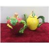 Image 7 : Five Whimsical Teapots and Hard Rock Glass with Glass Stir Stix
