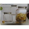 Image 3 : New 2 Anchor Three-Piece Jar Set with Lids