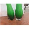 Image 5 : Art Glass Vases, Fluted Top & Crackle Glass +