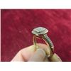Image 5 : 10K Gold and Diamond Ring, Size 7 1/2, Total Weight 2.75g