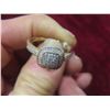 Image 7 : 10K Gold and Diamond Ring, Size 7 1/2, Total Weight 2.75g