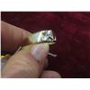 Image 7 : 10K Gold and Diamond Ring, Size 11, Total Weight 3g
