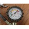 Image 9 : 4 Assorted Air Tools Including Ratchets, Drills, Air Chucks, Tire Gauge and 3/8" Lubricator