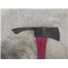 Image 2 : Assorted Yard Tools Including Spade Shovel, Pulaski Axe and 5th Wheel Pin Puller