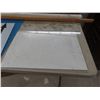 Image 8 : Three MDF Baseboards (85" x 2.5") With Five Mixed-Size Plexiglass Sheets