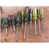 Image 4 : Assorted Tools Including 60 Screwdrivers, Auger Bits, Antenna, Electrical Wire Terminals