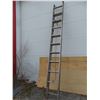 Image 1 : Adjustable Aluminum Extension Ladder Extending 10–20 Feet