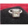 Image 4 : 2.00 CT GRA Certified Radiant Cut Moissanite Stone VVS D Color With 34 Round Brilliant Cut Cubic