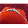 Image 6 : 2.80 CT TW GRA Certified Round Brilliant Cut Moissanite Stones VVS Light Blue Color Set With