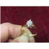Image 8 : 10K Gold and Diamond Ring, Size 7, Total Weight 1.8 Grams