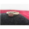 Image 10 : 10K Gold and Diamond Ring, Size 7.25, Total Weight 2.14 Grams
