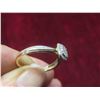 Image 8 : 10K Gold and Diamond Ring, Size 7.25, Total Weight 2.14 Grams