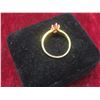 Image 2 : 10K Gold and Pink Sapphire Ring, Size 7, Total Weight 1.75 Grams