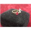 Image 4 : 10K Gold and Ruby Ring, Size 6, Total Weight 0.93 Grams
