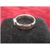 Image 2 : 10K White Gold Ring, Size 9.5, Total Weight 5.51 Grams