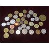 Image 6 : Assorted Foreign, USA, and Canadian Coins