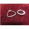 Image 20 : Sterling Silver Bracelet, Rings, and Earrings, Total Weight 38 Grams