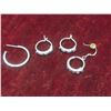 Image 2 : Sterling Silver Bracelet, Rings, and Earrings, Total Weight 38 Grams