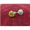 Image 6 : Sterling Silver Bracelet, Rings, and Earrings, Total Weight 38 Grams